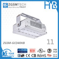 40 Watt IP66 Ik10 Industrial LED High Bay Light Fixtures